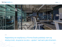 Tablet Screenshot of formastudio.eu